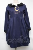 画像1: DearMyLove / 月刺繍ドリーミーワンピース  紺 S-25-05-22-028-EL-OP-HR-ZS (1)