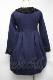 画像2: DearMyLove / 月刺繍ドリーミーワンピース  紺 S-25-05-22-028-EL-OP-HR-ZS (2)