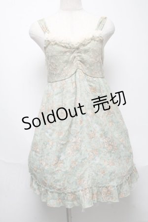 画像: axes femme / ワンピース  グリーン S-25-05-22-037-AX-TO-AS-ZS