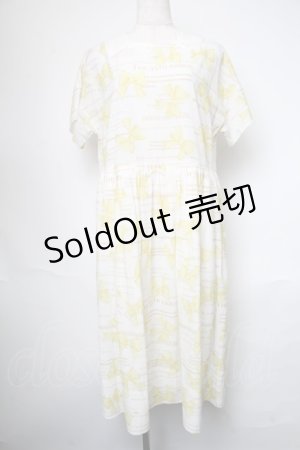 画像: Jane Marple / The 35th ribbonコレットドレス  イエロー S-25-05-23-008-JM-OP-HR-ZS