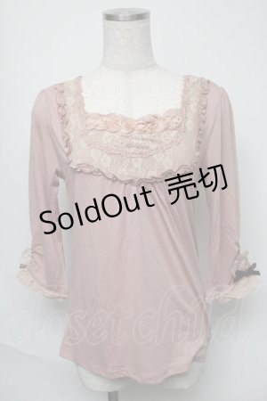 画像: axes femme / インナープルオーバー  ピンク S-25-05-23-015-AX-TO-AS-ZS