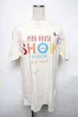 画像1: Karl Helmut / ロゴｘトランププリントTシャツ  キナリ S-25-05-23-002-EL-TO-HR-ZS (1)