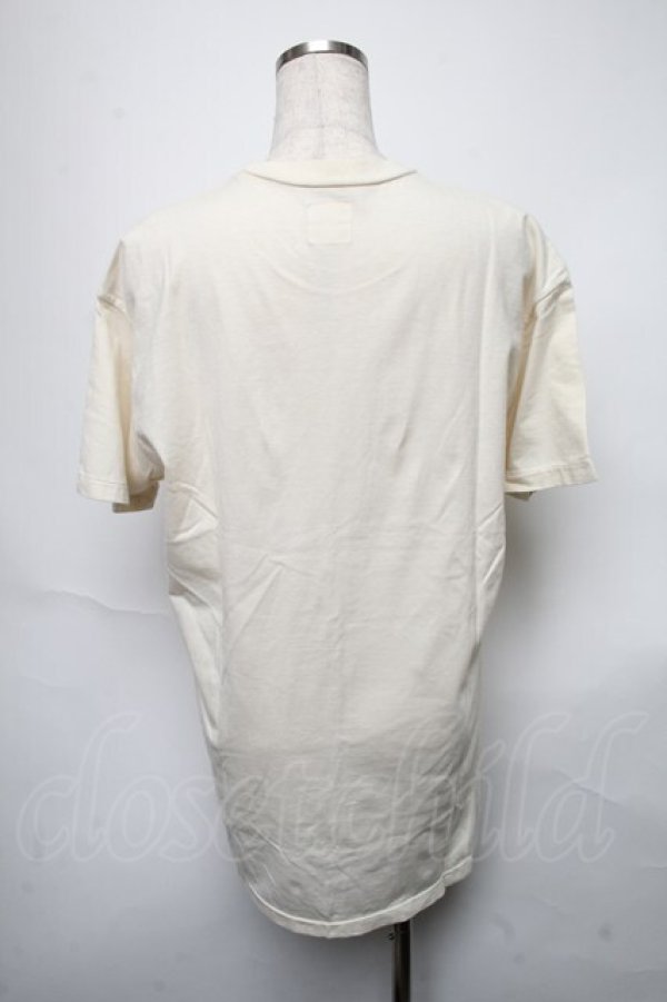 画像2: Karl Helmut / ロゴｘトランププリントTシャツ  キナリ S-25-05-23-002-EL-TO-HR-ZS (2)