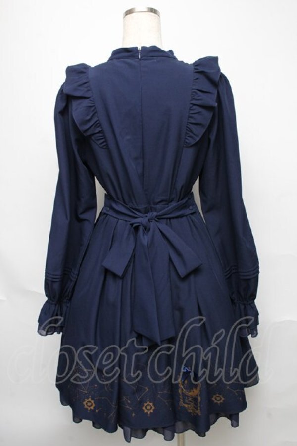 画像2: Amavel / Starlight Planetariumワンピース  ネイビー S-25-05-23-024-CA-OP-HR-ZS (2)