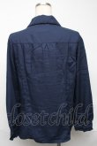 画像2: axes femme / 巻きバラ付きブラウス  紺 S-25-05-23-025-AX-BL-AS-ZS (2)