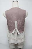 画像2: axes femme / シフォンデザインベスト   S-25-05-23-043-AX-TO-AS-ZS (2)