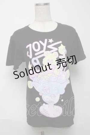 画像: LISTEN FLAVOR / パフェベアプリントTシャツ  黒 S-25-05-24-028-PU-TS-HR-ZS