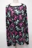 画像1: Drug Honey / スケルトンテディカットソー  黒 S-25-05-24-040-PU-TO-AS-ZS (1)