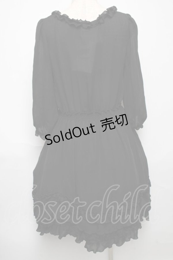 画像2: axes femme / ワンピース  黒 S-25-05-24-042-AX-TO-AS-ZS (2)
