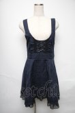 画像1: axes femme / ワンピース  紺 S-25-05-25-057-AX-TO-AS-ZS (1)