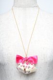 画像1: axes femme / バナナスプリットネックレス  ピンク S-25-05-25-008-AX-CO-HR-ZS (1)