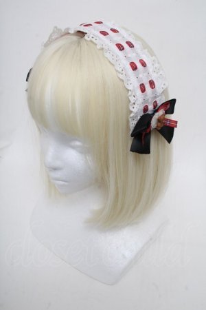 画像: Nile Perch / タータンチェックヘッドドレスクリップ   S-25-05-25-003-LO-AC-HR-ZS