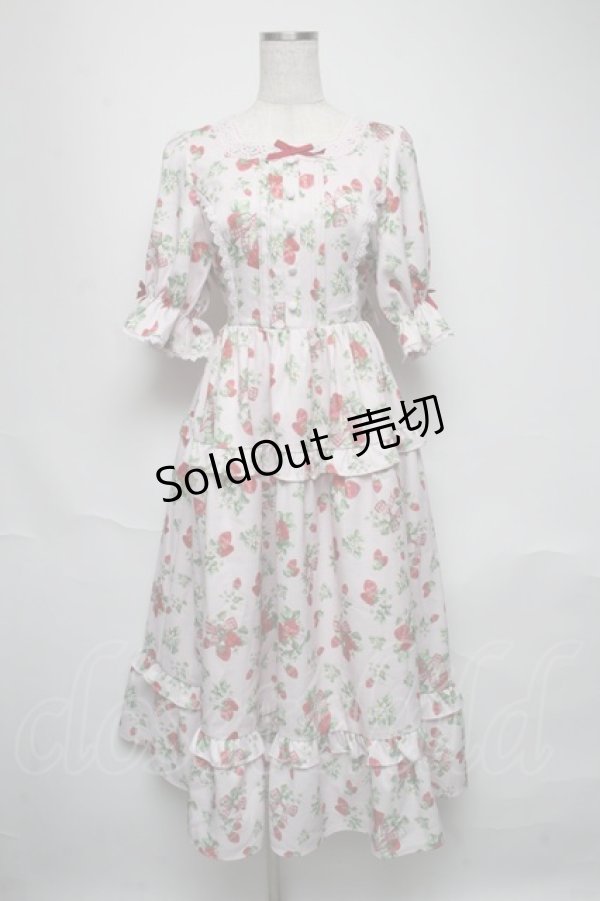 axes femme kawaii / クラシックベリーワンピース ピンク S-25