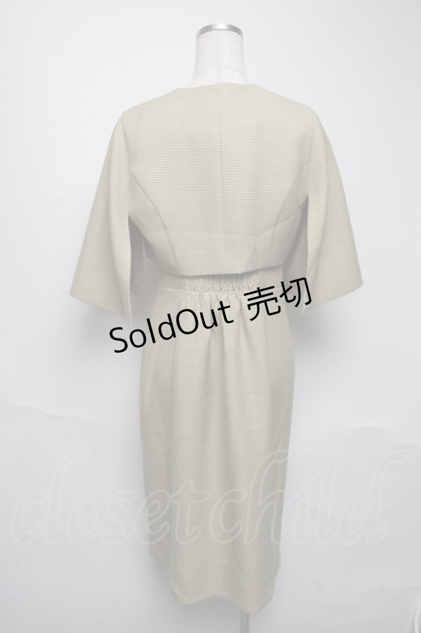 画像2: an another angelus / 60sチェック柄ケープセットアップ  グリーン S-25-05-25-042-CA-JA-HR-ZT438 (2)