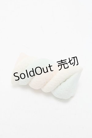 画像: Q-pot. / マシュマロブローチ   S-25-05-28-001-QP-ZA-HR-ZS