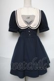 画像1: Amavel / セーラーデザインワンピース  紺 S-25-05-28-058-CA-OP-AS-ZS (1)