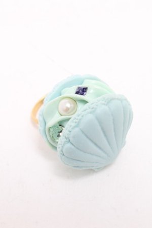 画像: Q-pot. / シェルマカロンリング  サックス S-25-05-28-011-QP-AC-HR-ZS