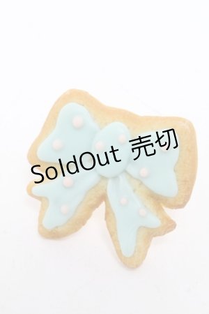 画像: Q-pot. / Ribbon Sugar Cookieリング  サックス S-25-05-28-012-QP-AC-HR-ZS