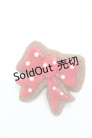 画像: Q-pot. / Ribbon Sugar Cookieリング  赤 S-25-05-28-013-QP-AC-HR-ZS