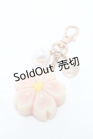 画像: Q-pot. / 高島屋限定サクラサクバッグチャーム  ピンク S-25-05-28-004-QP-AC-HR-ZS