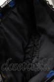画像3: JESUS DIAMANTE / BBローズトートバッグ  黒ｘ青 S-25-05-29-003-JE-BG-AS-ZS (3)