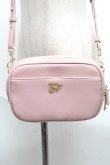 画像1: Maison de FLEUR / フリルエポーレットショルダーバッグ  ピンク S-25-05-29-004-LO-BG-AS-ZS (1)