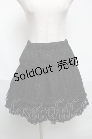 画像: axes femme / ペチスカート  黒 S-25-05-29-057-AX-SK-AS-ZS