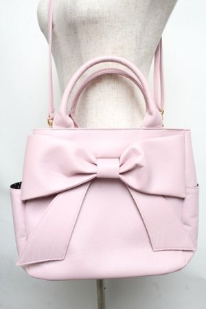 画像: MILK / MILK ribbonバッグ  ピンク S-25-05-29-002-ML-BG-AS-ZS