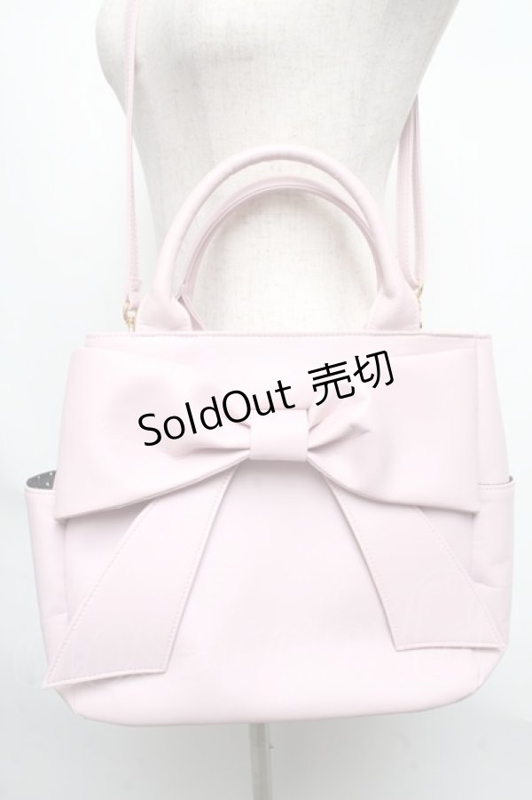 画像1: MILK / MILK ribbonバッグ  ピンク S-25-05-29-002-ML-BG-AS-ZS (1)
