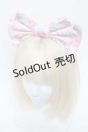 画像: Angelic Pretty / Sugary Carnivalカチューシャ  ピンク S-25-05-29-024-AP-AC-HR-ZS