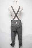 画像2: Ank Rouge / グレンチェックサス付パンツ  グレー S-25-05-31-062-CA-PA-AS-ZS (2)