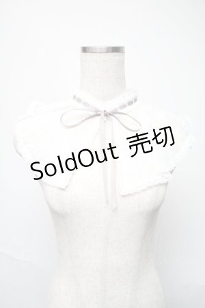 画像: Fi.n.t / レース付け襟  白 S-25-05-31-011-CA-ZA-AS-ZS