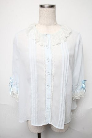画像: Angelic Pretty / Sanctuaryブラウス  サックス S-25-05-31-019-AP-BL-AS-ZS