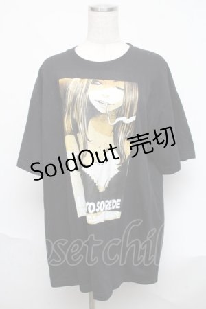 画像: PUNK / Tシャツ  黒 S-25-05-31-032-PU-TO-AS-ZS