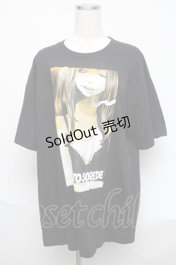 画像1: PUNK / Tシャツ  黒 S-25-05-31-032-PU-TO-AS-ZS (1)