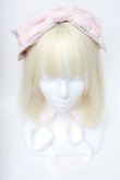 画像2: axes femme kawaii / レディローズヘッドドレス  ピンク S-25-06-01-012-AX-AC-HR-ZS (2)