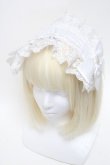 画像1: LOLITA / ヘッドドレス  白 S-25-06-01-014-LO-ZA-HR-ZS (1)