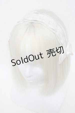 画像: m petit by misako / AMレースカチューシャ  オフ S-25-06-01-016-LO-AC-HR-ZS