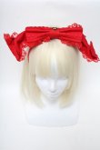 画像2: Angelic Pretty / レースハートチャームくるりんカチューシャ  赤 S-25-06-01-019-AP-AC-HR-ZS (2)