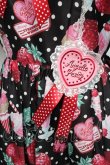 画像3: Angelic Pretty / Fresh Strawberry Dinerワンピース  黒 S-25-06-01-029-AP-OP-HR-ZS (3)