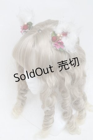 画像: LOLITA / ねこ耳クリップ  白 S-25-06-03-004-LO-ZA-AS-ZS