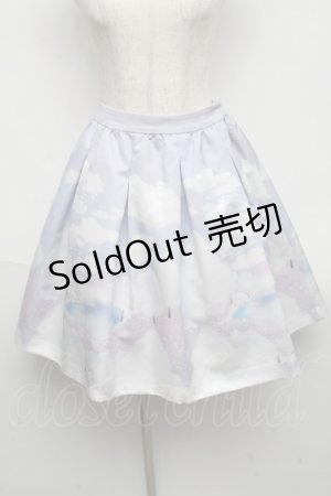 画像: Franche Lippee / しあわせのくもの木スカート  ラベンダー S-25-06-03-061-LO-SK-AS-ZS