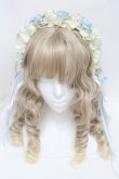 画像2: Atelier Beatrice / ローズパールカチューシャ  オフｘサックス S-25-06-03-014-GO-AC-AS-ZS (2)
