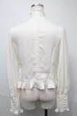画像2: Victorian maiden / スタンドカラーブラウス  オフ S-25-06-03-028-CL-BL-AS-ZS (2)
