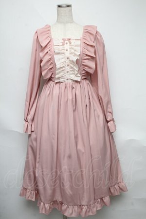 画像: axes femme kawaii / ソフィアワンピース  ピンク S-25-06-03-041-AX-OP-AS-ZS