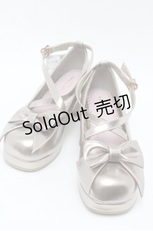 画像: axes femme kawaii / クロスストラップパンプス L ゴールド S-25-06-04-008-AX-SK-AS-ZS