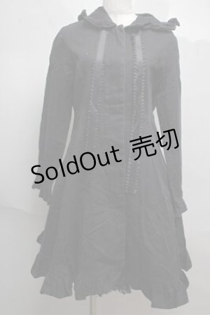 画像: MAM MAXICIMAM / スプリングコート  黒 S-25-06-04-023-PU-CO-AS-ZS