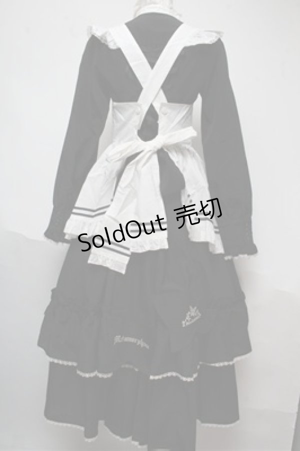 画像2: metamorphose / Clan chateauワンピース  黒ｘ白 S-25-06-04-025-ME-OP-AS-ZS (2)