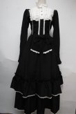 画像4: metamorphose / Clan chateauワンピース  黒ｘ白 S-25-06-04-025-ME-OP-AS-ZS (4)