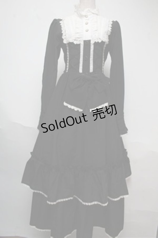 画像4: metamorphose / Clan chateauワンピース  黒ｘ白 S-25-06-04-025-ME-OP-AS-ZS (4)